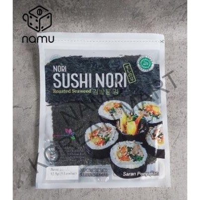 

Sushi Nori / Gimbab Nori / Rumput Laut Lembaran / Rumput Laut Sushi / Nori / Sushi Matt / Gulungan Sushi
