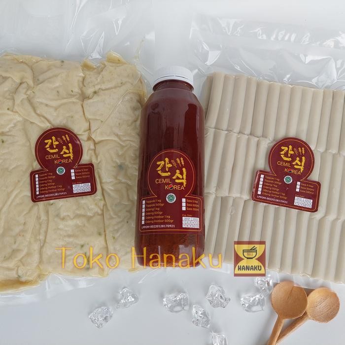 

Paket Keluarga Satu Topoki Odeng Saos/ Topokki/ Gochujang/ Cemil Korea