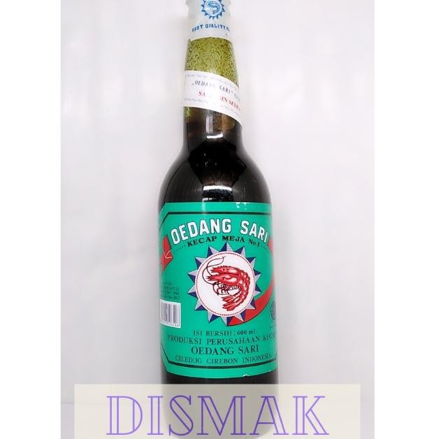 

Kecap Oedang Sari Asin Sedang 600Ml Cirebon