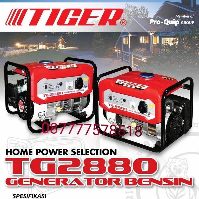 Genset Tiger Tg 2800