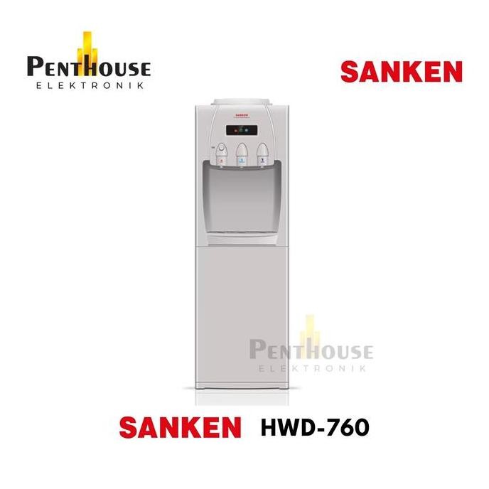 Sanken Dispenser Galon Atas Hwd-760 / Hwd760
