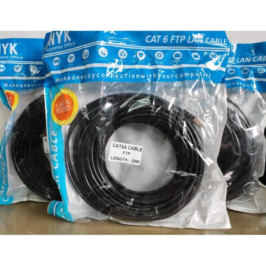 kabel LAN 25M Cat6 FTP cable LAN 25 meter High Quality