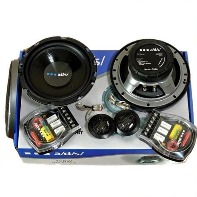 Speaker Ads C620 Split 2-Way - Komponen Mobil Sq Audio