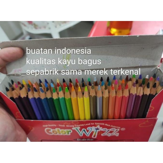 

Color Wizz Balirite 72 Warna - Pensil Warna Classic Set Gambar Lengkap