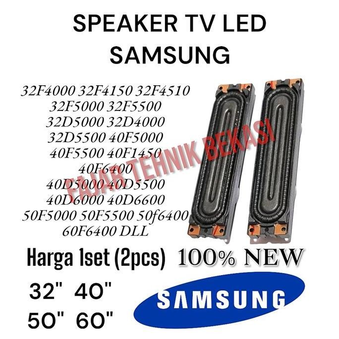 Speaker Tv Led Samsung 32 40 50 60 Inch Tipis New Original