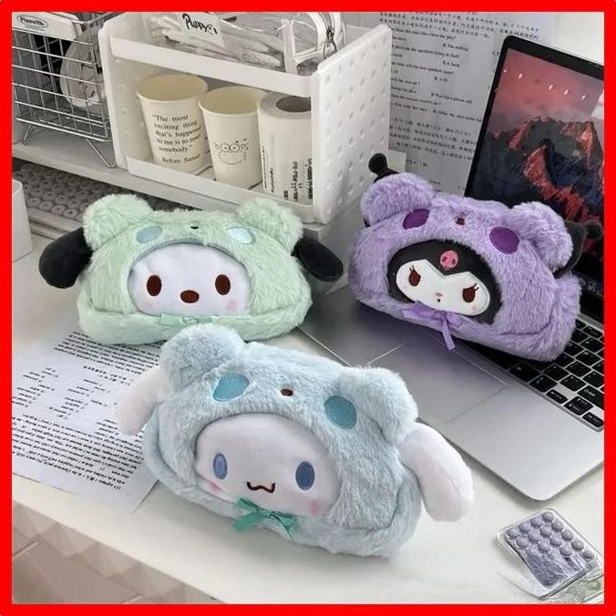 

ST5 Tempat Pensil Sanrio Kuromi My Melody Cinnamoroll Karakter Jepang Lucu