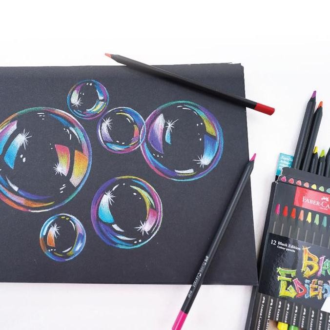 

Faber-Castell Pensil Warna Black Edition Colour Pencils Series New Stok