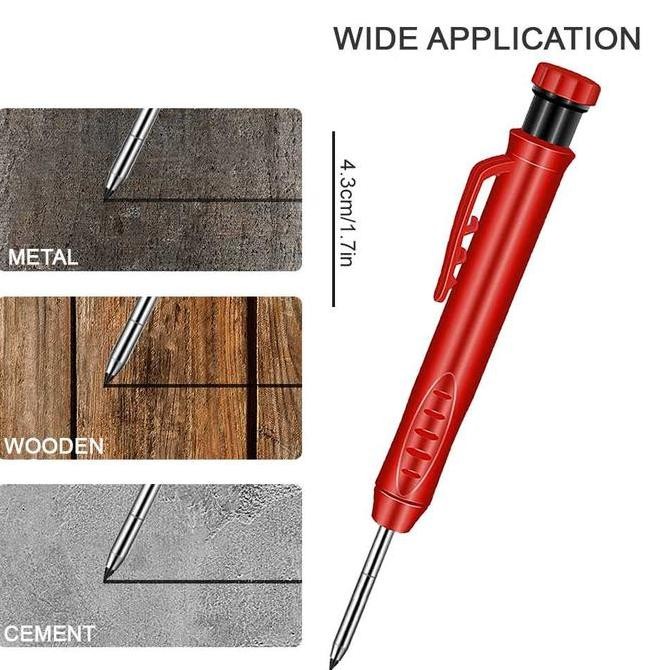 

Pensil Tukang Solid Carpenter Marker - Pensil Besi Kayu Bangunan