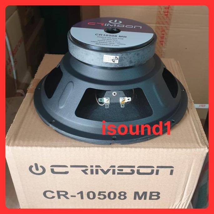 Speaker Komponen Crimson Cr10508Mb Fullrange 10 Inch Original