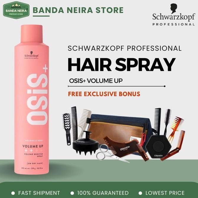 SCHWARZKOPF PROFESSIONAL OSIS+ OSIS + Volume Up Hairspray Hair Spray