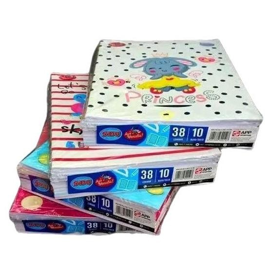 

Buku Tulis Merk Sidu Isi 38 & 58 Lembar 1 Pack Isi 10 Buku / Buku Tulis Isi 38 Dan 58 Lembar. Stationery New Stok