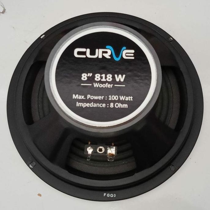 Speaker Woofer 8 Inch Curve 818W Subwoofer Audio Bass