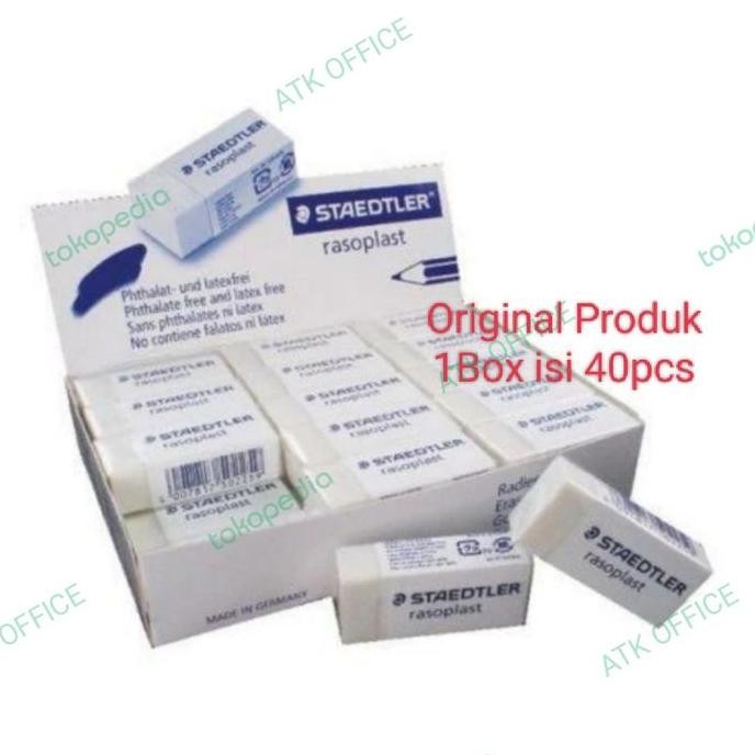 

Staedtler Penghapus Pensil Kecil B40 - 1 Box Isi 40pcs Eraser Original