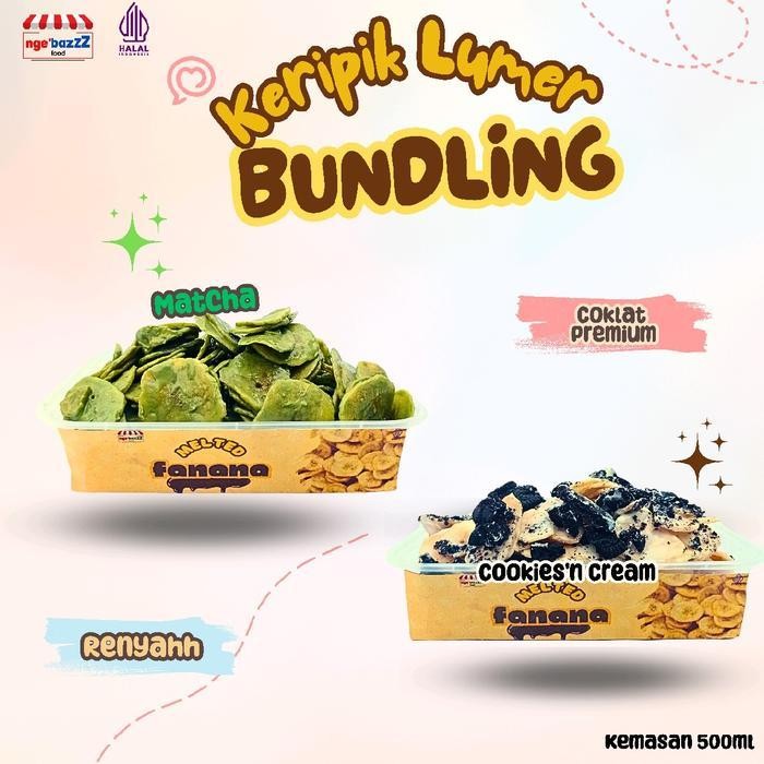 

Rkm Keripik Pisang Coklat Lumer Bundling Premium