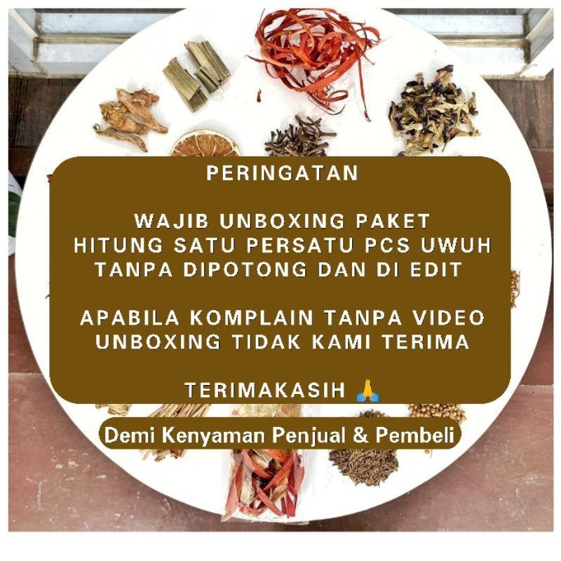 

Rkm Paket Hemat Wedang Uwuh 11 Rempah Komplit Original Pakai Gula Rempah Alami Nusantara