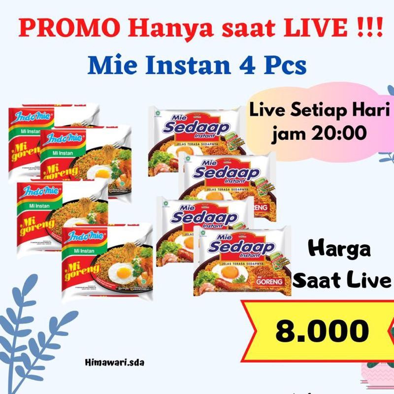 

Rkm Mie Goreng Indomie Mie Goreng 4Pcs