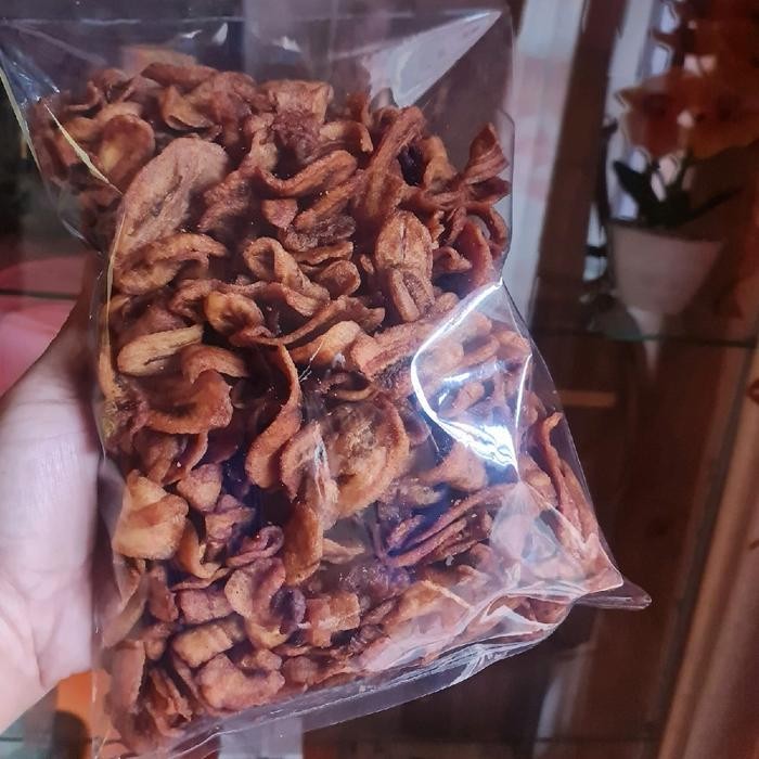 

Rkm Keripik Pisang Oven Madu/Sale Kering Enak Kemasan 500 Gram Makanan Camilan