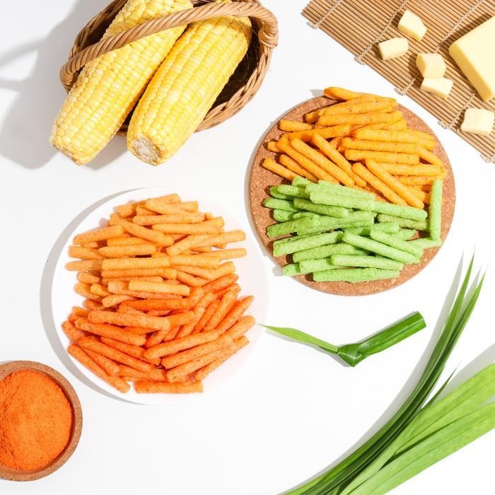 

RKM [JRD SNACK] MAKANAN RINGAN SNACK STIK 860g MIX 4 RASA SNACKK TANPA GORENG