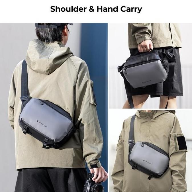 KNF K&F Concept Alpha Camera Sling Shoulder Waist Bag for Camera Mavic Drone 10L Tas Kamera KF13.157