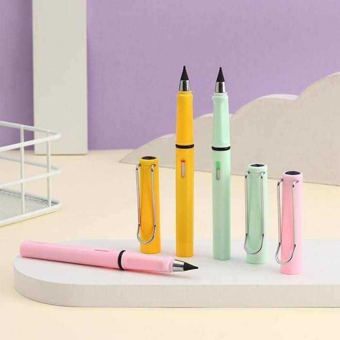 

EMS TI - PENSIL HERCULES + ERASER / PENSIL ABADI + PENGHAPUS / PENSIL TIDAK BISA HABIS ETERNAL PERLENGKAPAN STATIONERY ALAT TULIS