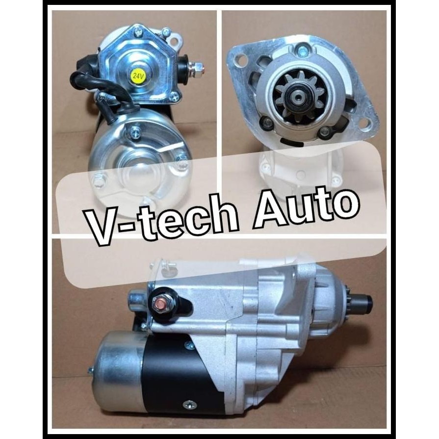 DISKON DINAMO STARTER 228000-0651 228000-1750 228000-1751 228000-1752 10T 24V 