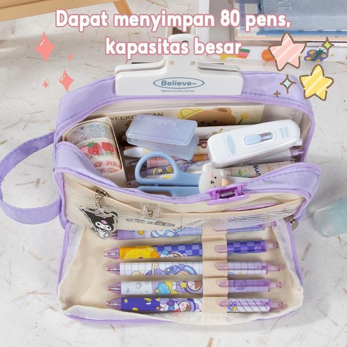 

EMS Tempat Pensil / Kotak Alat Tulis Berkapasitas Besar / Pencil Cases