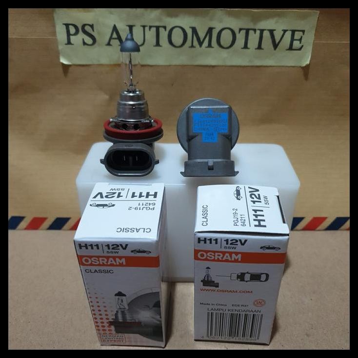 TERMURAH BOHLAM H11 12 V 55W OSRAM