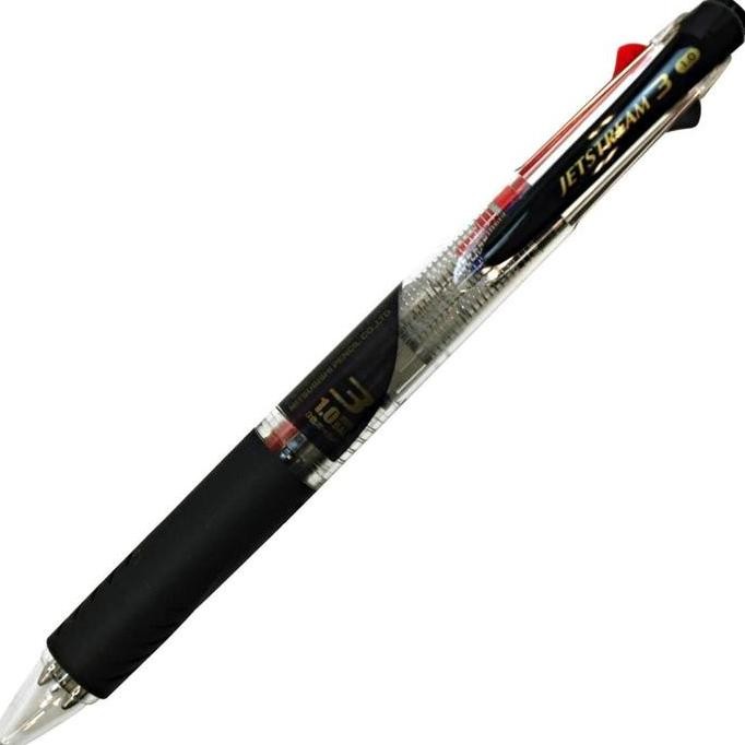 

Uni Jetstream 3 1.0 Mm Multicolor Ballpoint Pen Sxe340010 Transparent New Stok