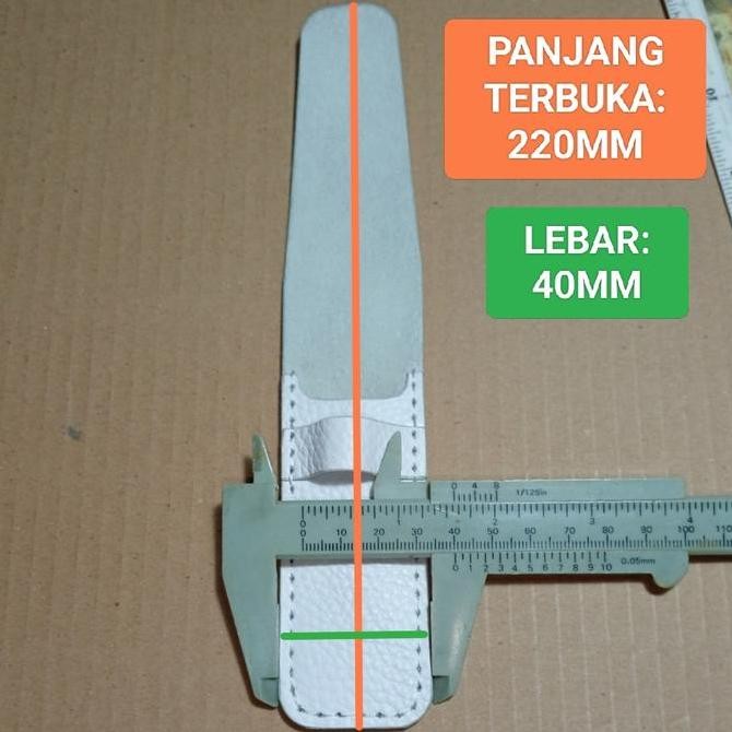 

Pen Holder Dengan Tutup - Kulit Asli Sapi Kambing/Domba - Custom Ukuran New Stok