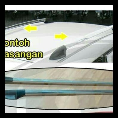 TERBARU ROOF RAIL ROOF RAIL PALANG ATAS MOBIL FORTUNER 
