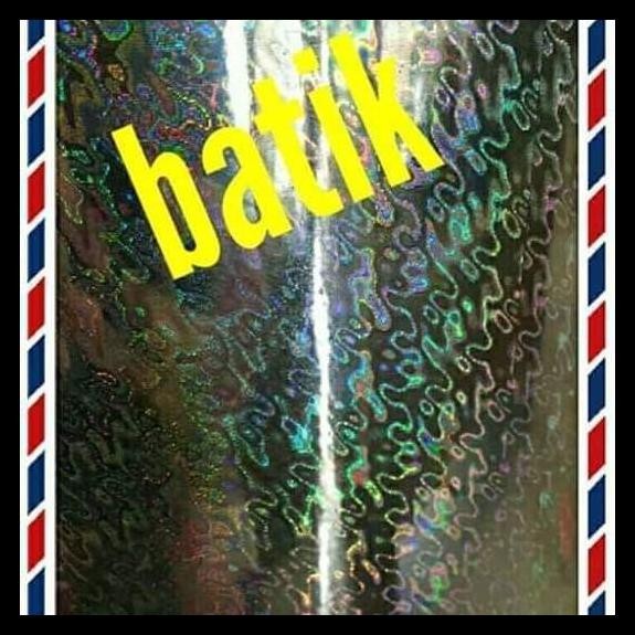 

TERMURAH STICKER HOLOGRAM 3D (BATIK) !!!!!!