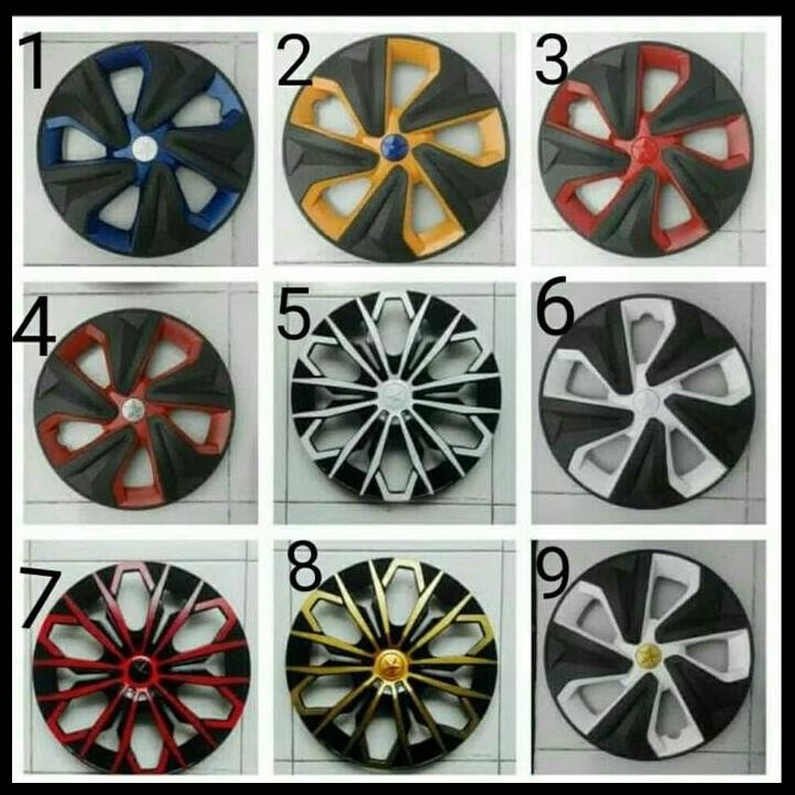 TERMURAH DOP VELG UKURAN RING 13 14 INCH MOBIL SPIN 