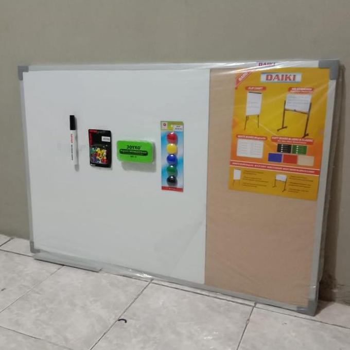 

Whiteboard / Softboard Daiki Hanger Uk 45X60 Cm New Stok