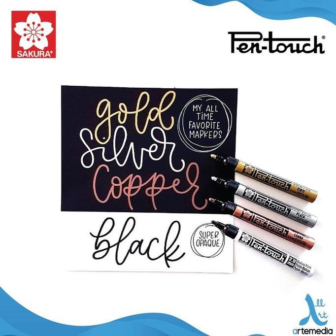 

Spidol Permanen Sakura Pen Touch Set 3 Paint Marker Pigment Color New Stok