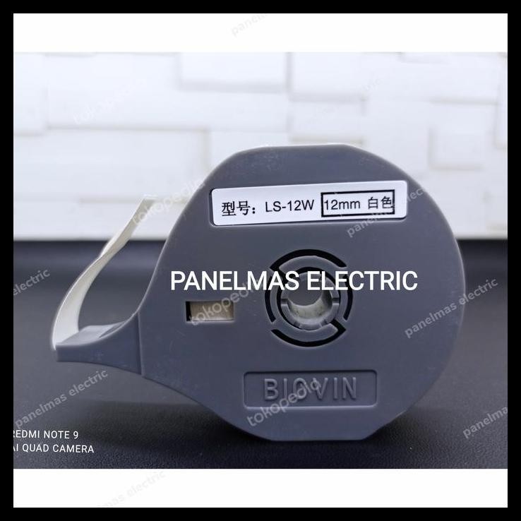 

TERBARU LABEL MESIN PRINTING MARKER TUBE LS-12W PUTIH BIOVIN !!!!!