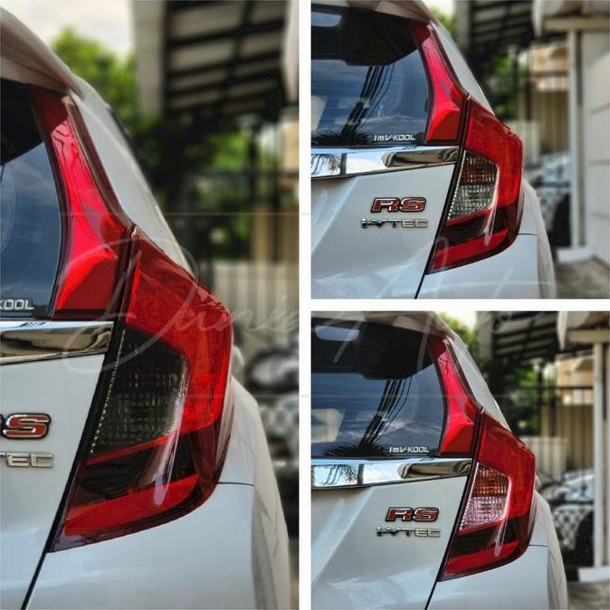 Stiker Sticker Lampu Belakang Tail Light Aksesoris Honda Jazz Gk5