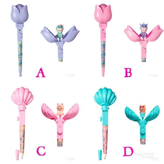 

Smiggle Splash Sleepy Sprouts Surprise Pen - Pulpen Smiggle New Stok