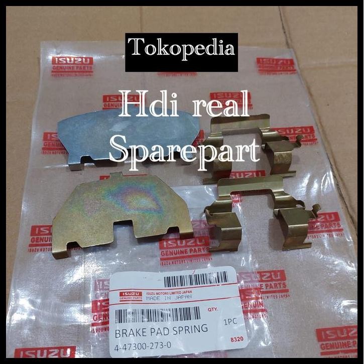 BEST DEAL PLAT KAMPAS REM DEPAN ISUZU PANTHER KAPSUL ORI 