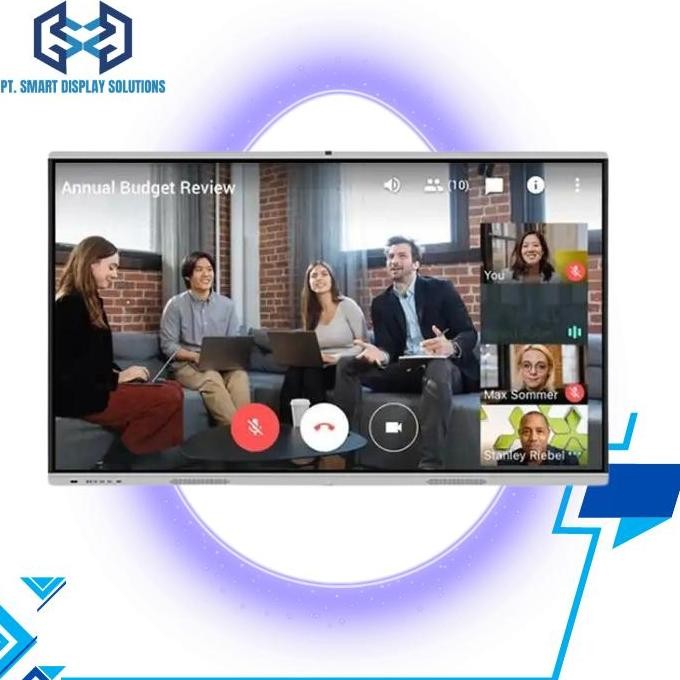 

Interactive Whiteboard 65 Inchi Kantor Sekolah Meeting Room Dual OS