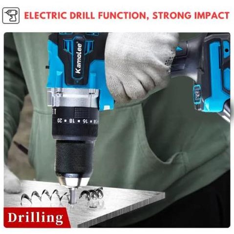 Kamolee-DDF485-Bor Listrik-torsi maksimum 450N.m brushless charging