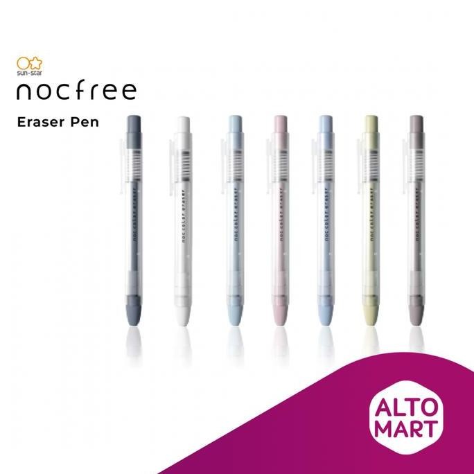 

Sun Star Noc Color Pencil Eraser Pen Penghapus Pensil Bentuk Pulpen Refill Sunstar New Stok