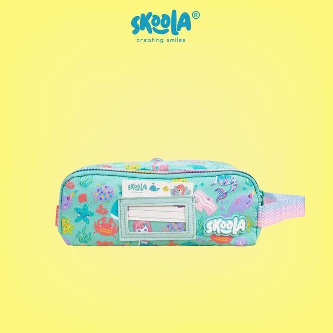 

Skoola Tempat Pensil Pencil Case Stationery Anak Perempuan Lucu Mermaid Excavator - Missy New Stok