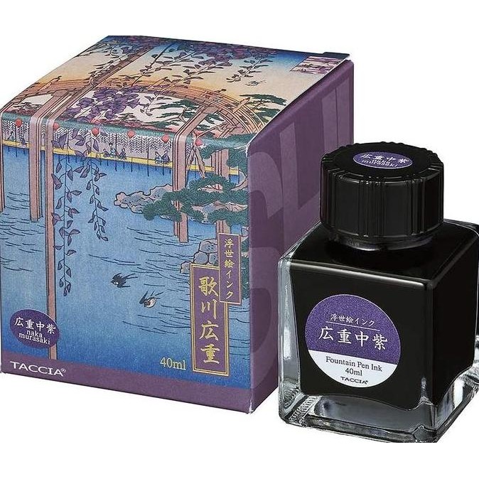 

Taccia Tfpi-Wd42-11 Fountain Pen Ink, Hiroshige Utagawa Naka Murasaki New Stok