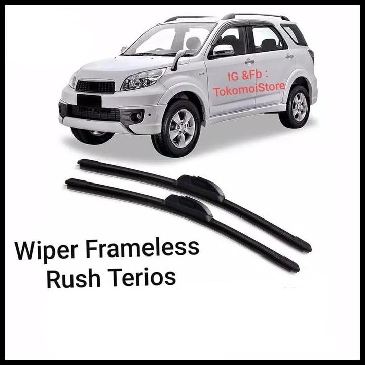 TERBARU WIPER FRAMELESS RUSH TERIOS 