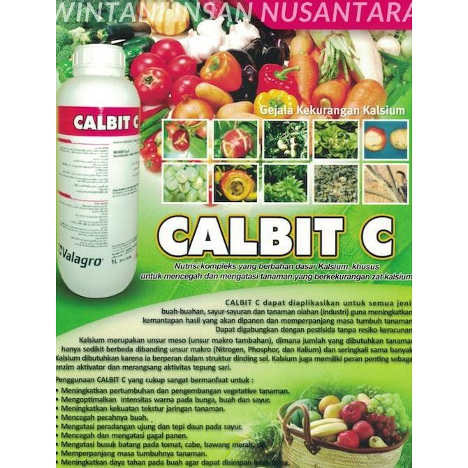TERBARU - Pupuk Organik Cair Valagro CALBIT C Microelement isi 10 Liter - PUPUK CALSIUM COMPLEX / KA