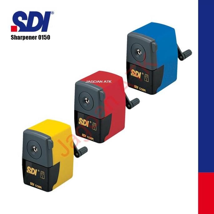 

Sdi 0150 Serutan Rautan Pensil Kayu Putar High Quality New Stok