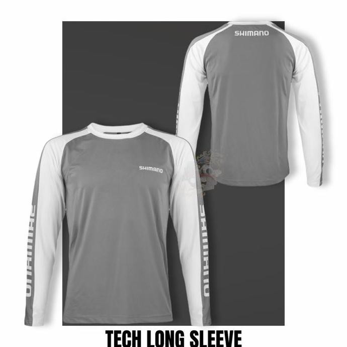 NEW BAJU JERSEY SHIMANO TECH LONG SLEEVE