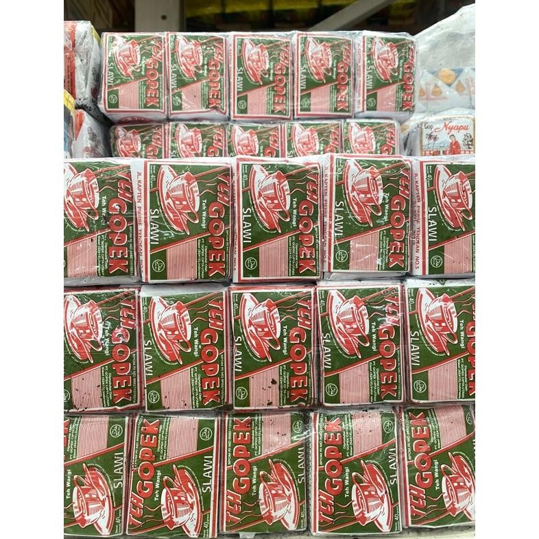 

Sale Teh Tubruk Merek Gopek 1 Slop Isi 10 Teh 40 Gram Sm-150