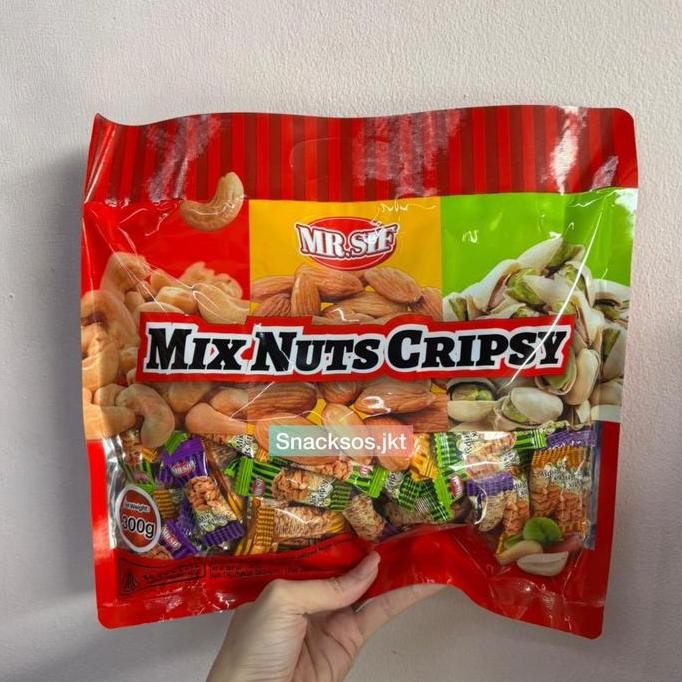 

MR SIF MIXED NUTS CRIPSY - KACANG MIX 300GR