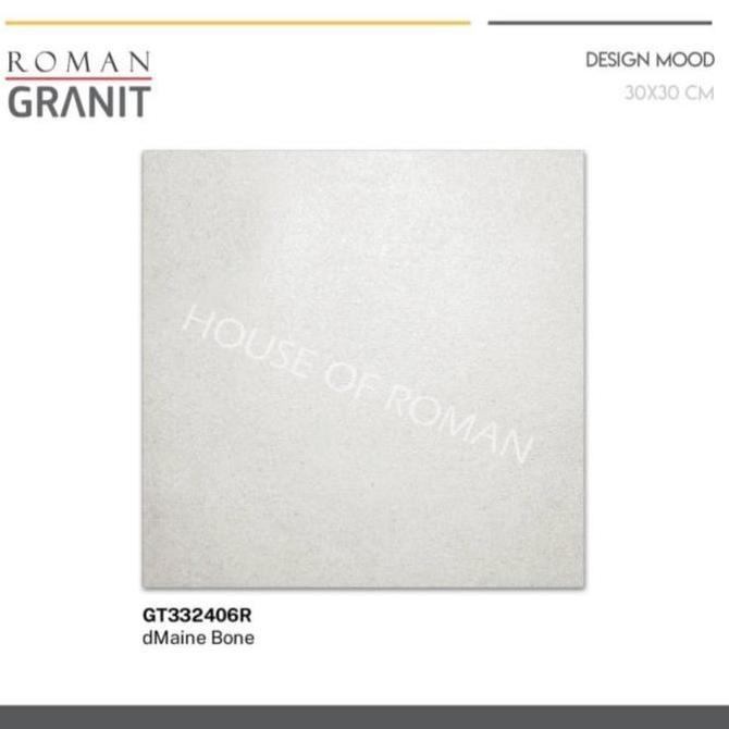 Granit Roman Dmaine Bone Gt332406R/Granit 30X30 Anti Slip/Roman Granit/Granit Lantai Kamar Mandi Har